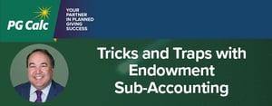 Tricks and Traps with Endowment Sub-Accounting