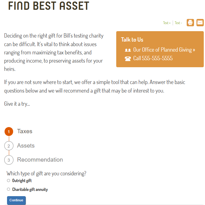 FindBestAsset-Widget-TestSite